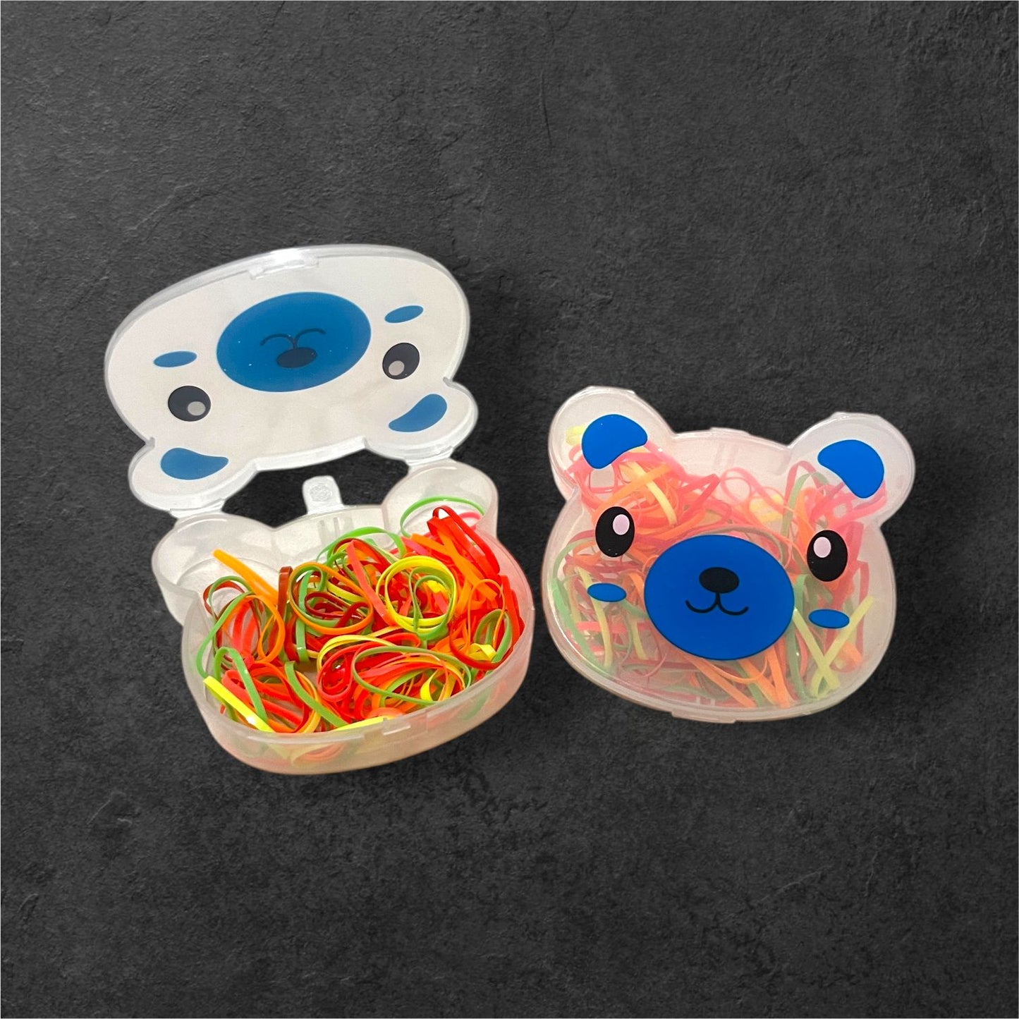Colorful Hair Bands in Cute Animal Box