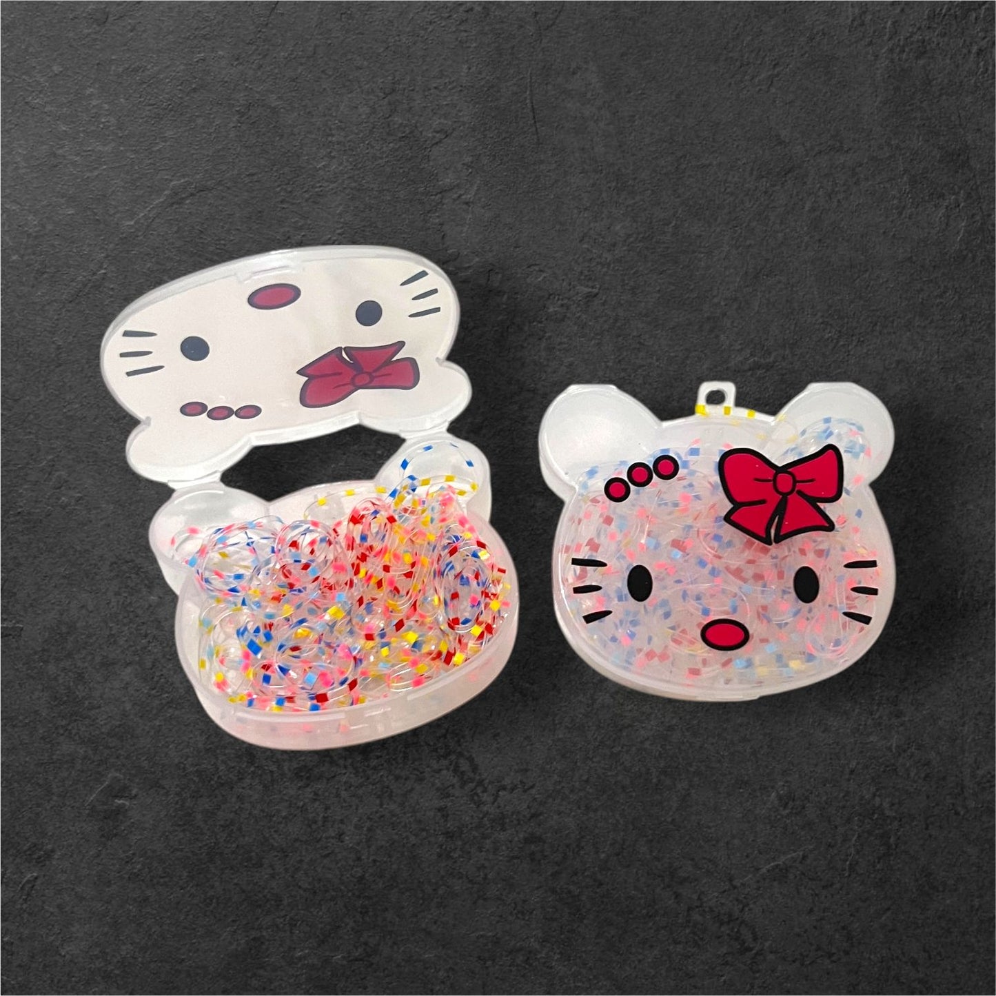 Colorful Hair Bands in Cute Animal Box