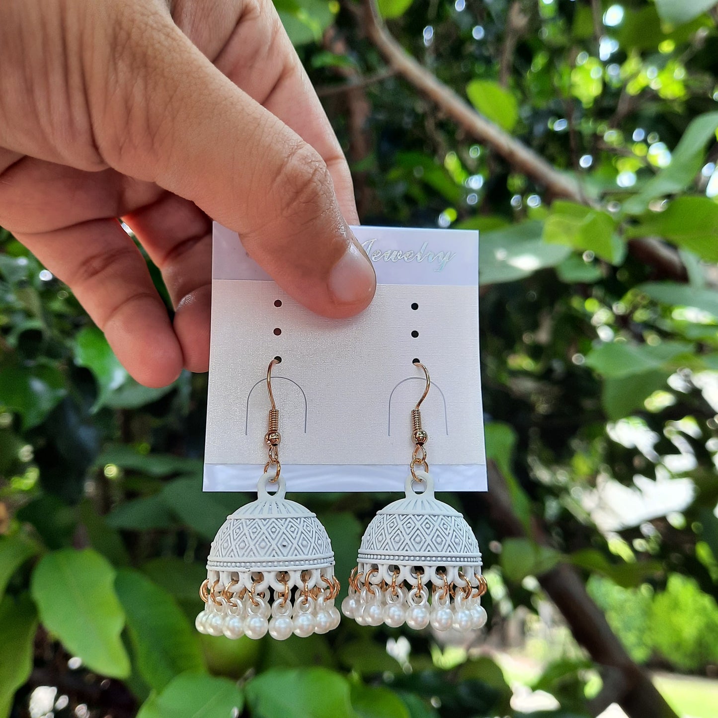 Colorful Traditional Jhumka Earrings