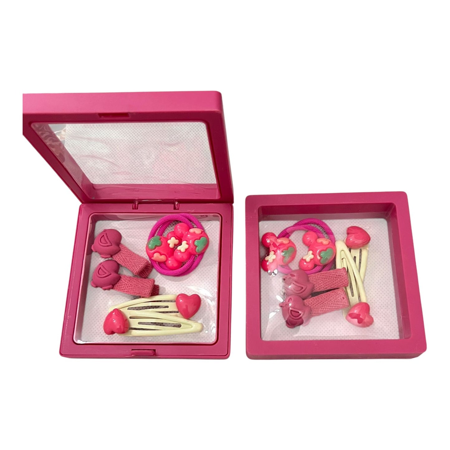 Kids Cartoon Hair Accessories Gift Set – 6 Pcs